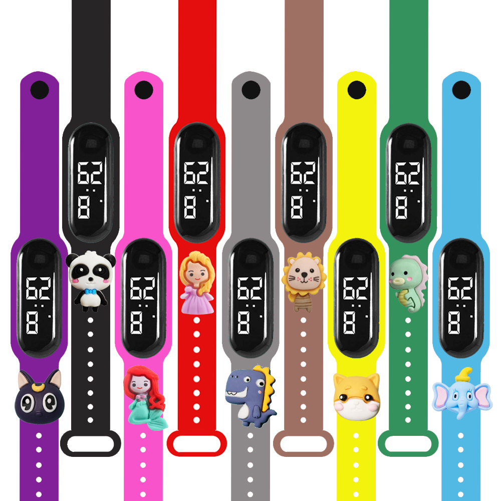 Smartwatch Digital Watches For Kid Girl - Mehrfarbige Smartwatch für Kinder, Jungen und