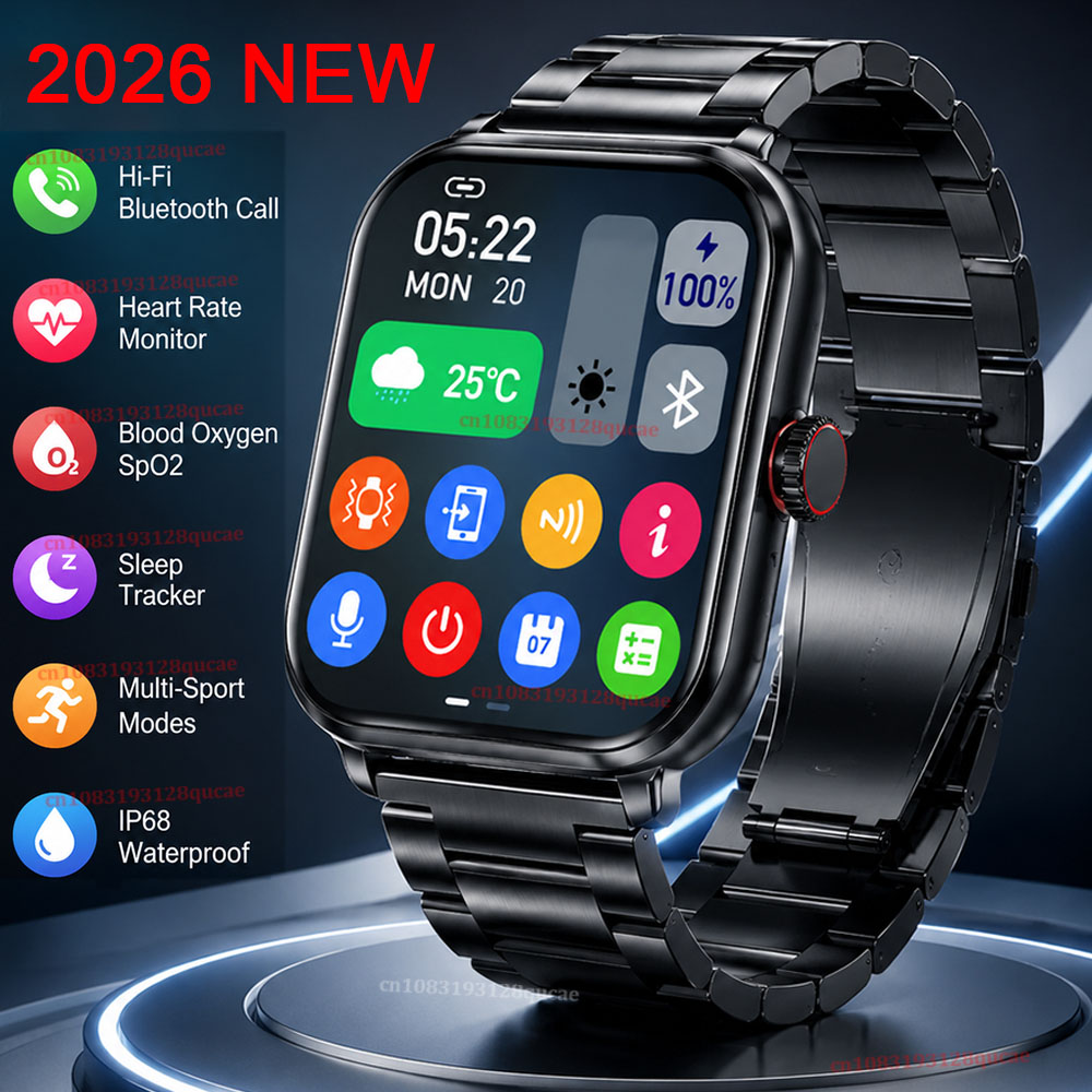 Smartwatch Watches For Women With Gps - 2026 Neue Smartwatch 2,01'' HD-Display Bluetooth-Anruf