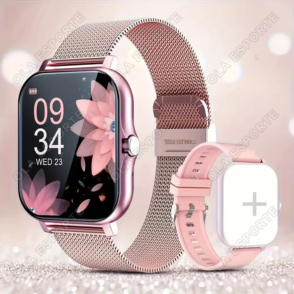 Smartwatch Watches For Girls - 2026 Neue Bluetooth-Anruf-Smartwatch mit Benachrichtigungsfunktion für