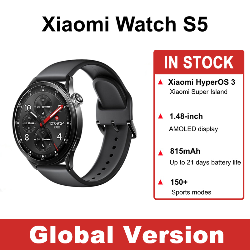 Timex Watches Smartwatch - Globale Version Xiaomi Watch S5 Smartwatch