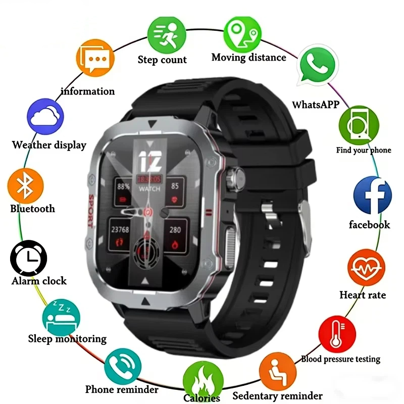 Smartwatch Watches For Kids With Gps - Lenovo Smartwatch C30PRO Farblich abgestimmte GPS-Kompass-Smartwatch