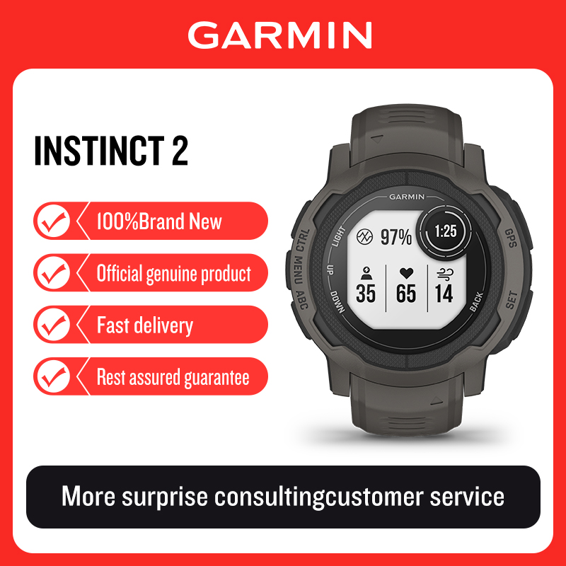 Timex Watches Smartwatch - Garmin Instinct 2 Powered Sportuhr Herzfrequenz