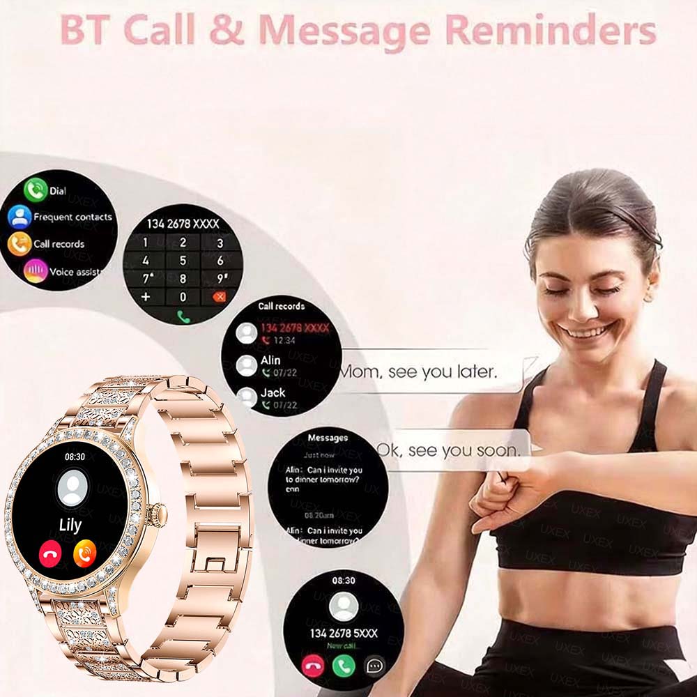 Luxuriöse Smartwatch für Damen – Watches Ladies Smartwatch Bewertung und Preis