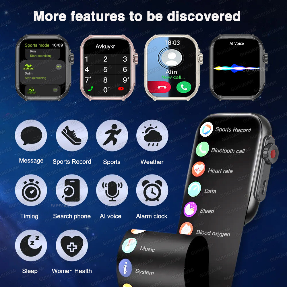 Für IOS Uhr Ultra 2 SE Männer  – Smartwatch Watches Brands For Women Bewertung und Preis