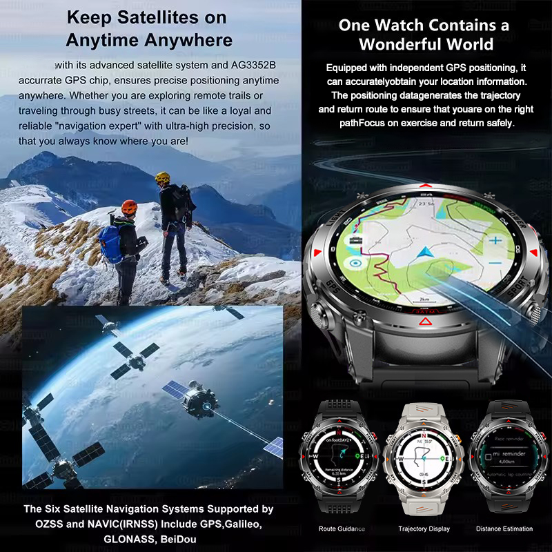 2025New Outdoor Military Smart – Altimeter Compass Watch Bewertung und Preis