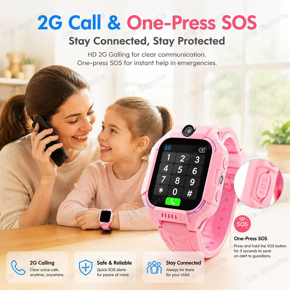 2027 Neue 2G/5G Kinder-Smartwa – Smartwatch Watches For Kids With Gps Bewertung und Preis
