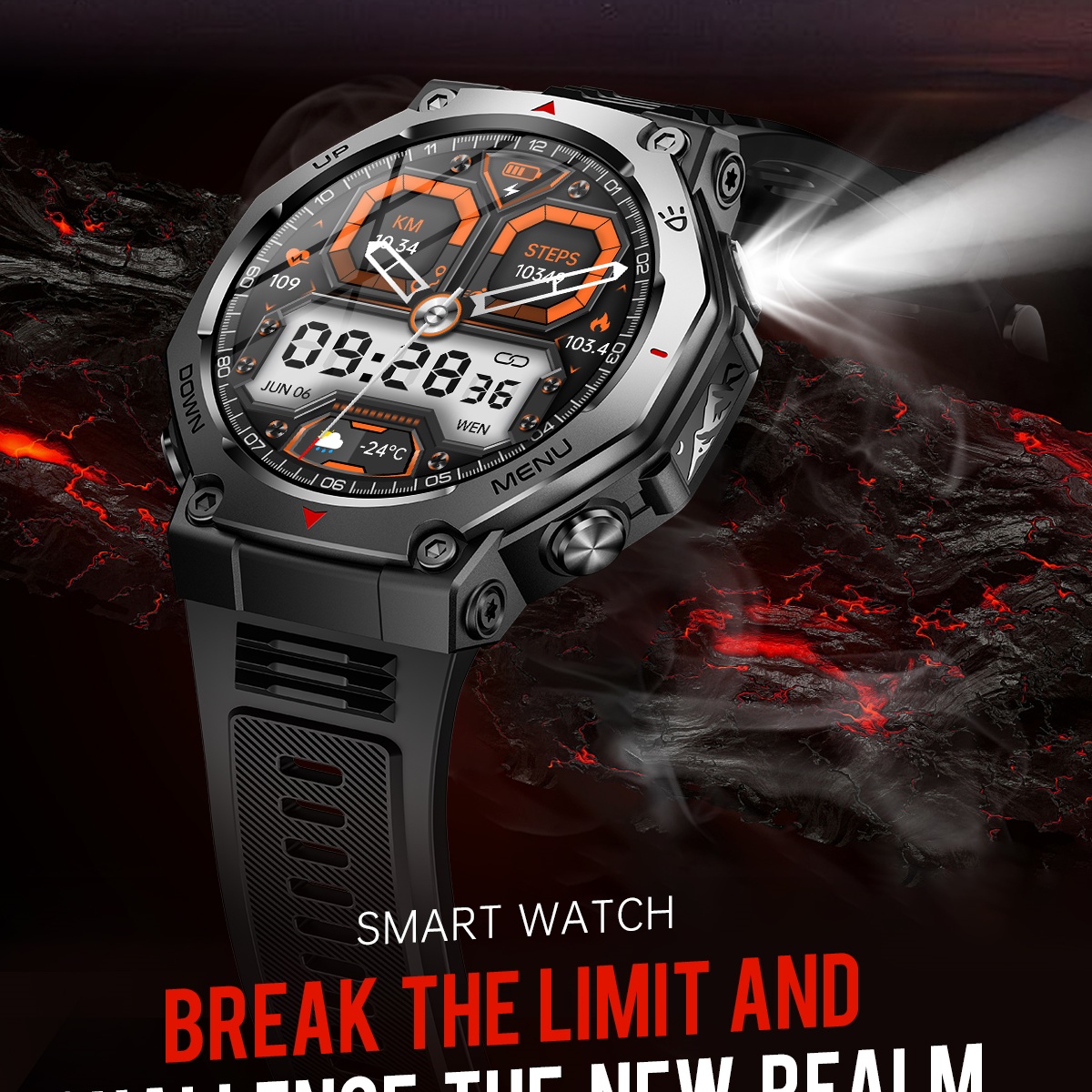Für Android IOS Neue AMOLED Sm – Watch Vs Smartwatch Bewertung und Preis