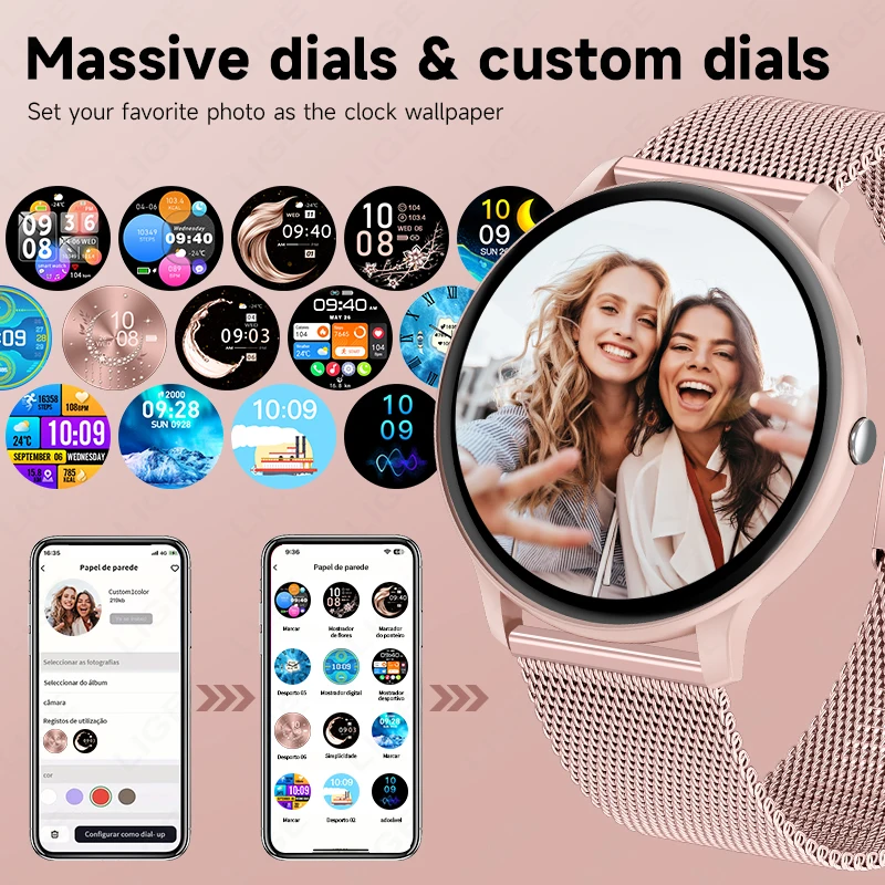 LIGE Bluetooth-Anruf-Smartwatc – Watches Ladies Smartwatch Bewertung und Preis