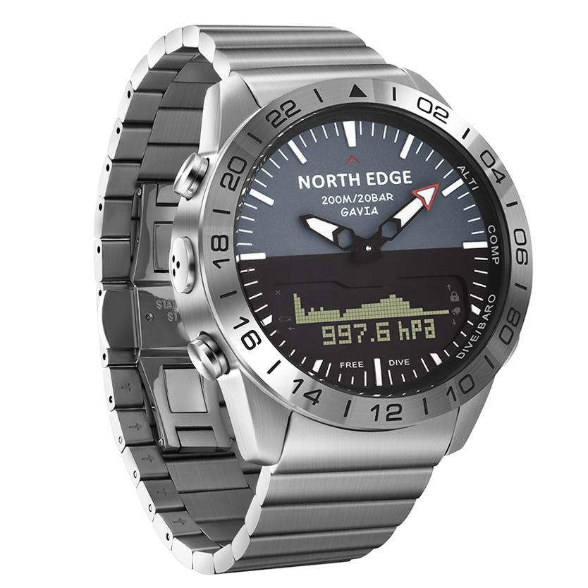 Männer Tauchen Sport Digitaluh – Altimeter Compass Watch Bewertung und Preis