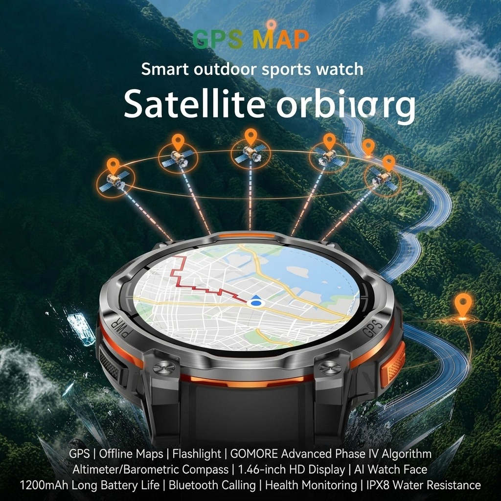 2026 Militär-Satelliten-Offlin – Watch Vs Smartwatch Bewertung und Preis