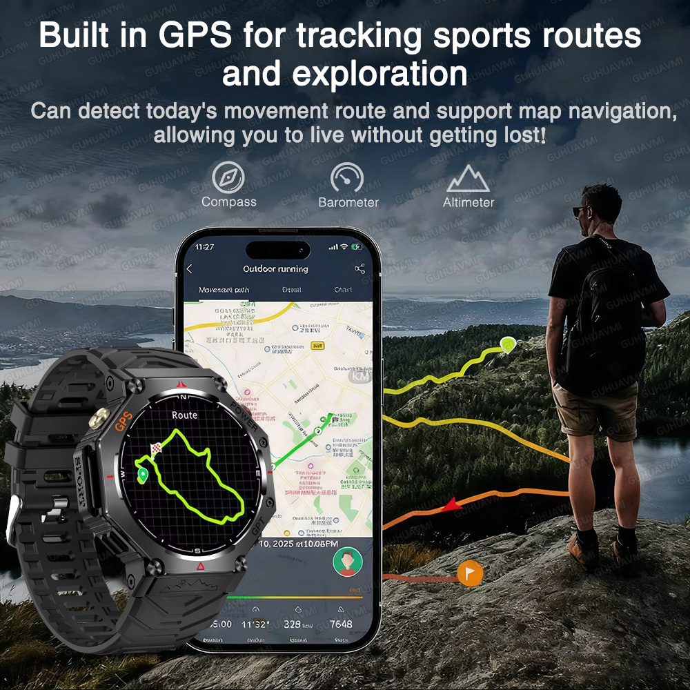 2026 Neue Outdoor X-Sport Smar – Altimeter Compass Watch Bewertung und Preis