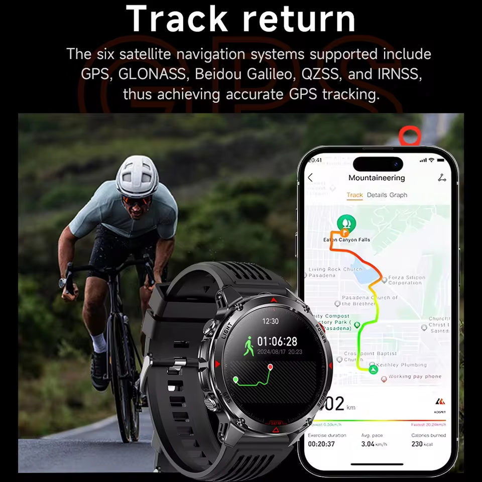 Militär Outdoor GPS Positionie – Altimeter Compass Watch Bewertung und Preis