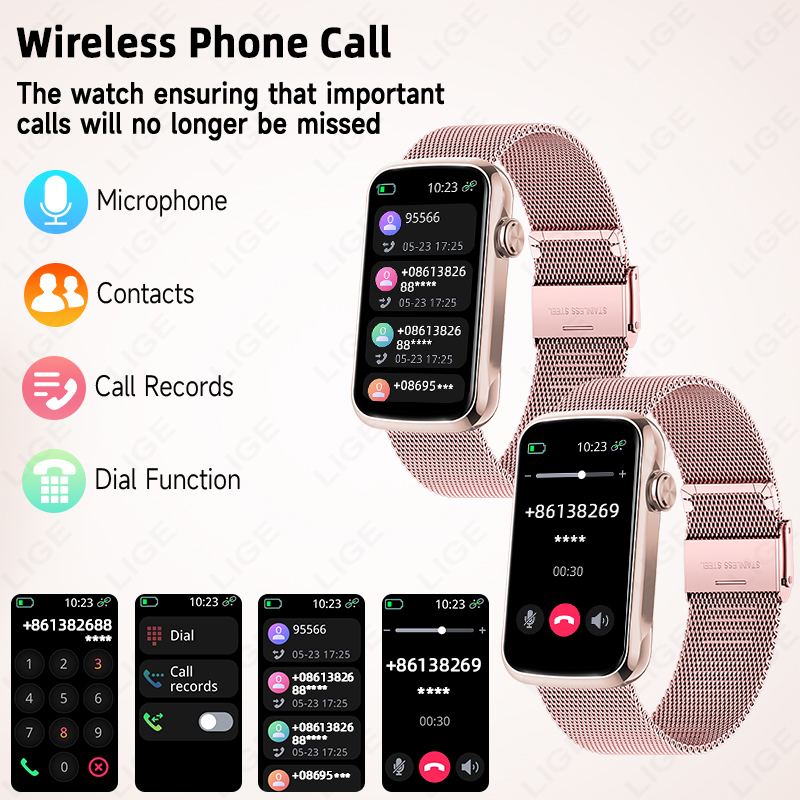LIGE 1,47'' Smart Uhr Frauen M – Watches Ladies Smartwatch Bewertung und Preis