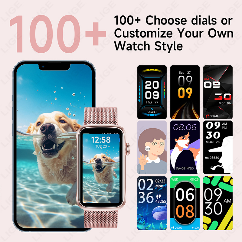 LIGE 1,47'' Smart Uhr Frauen M – Watches Ladies Smartwatch Bewertung und Preis