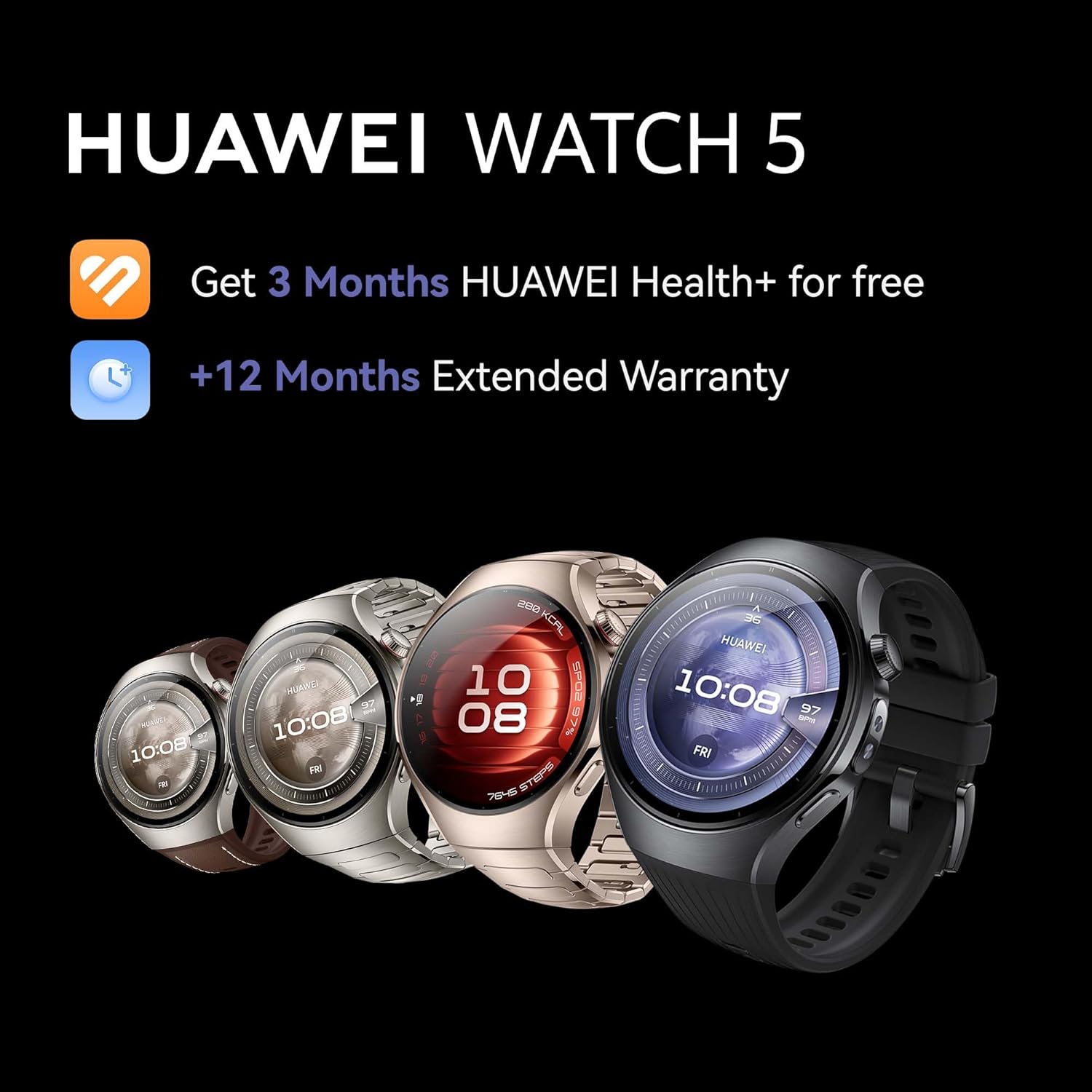 HUAWEI WATCH 5, 46mm Smartwatc – Timex Watches Smartwatch Bewertung und Preis