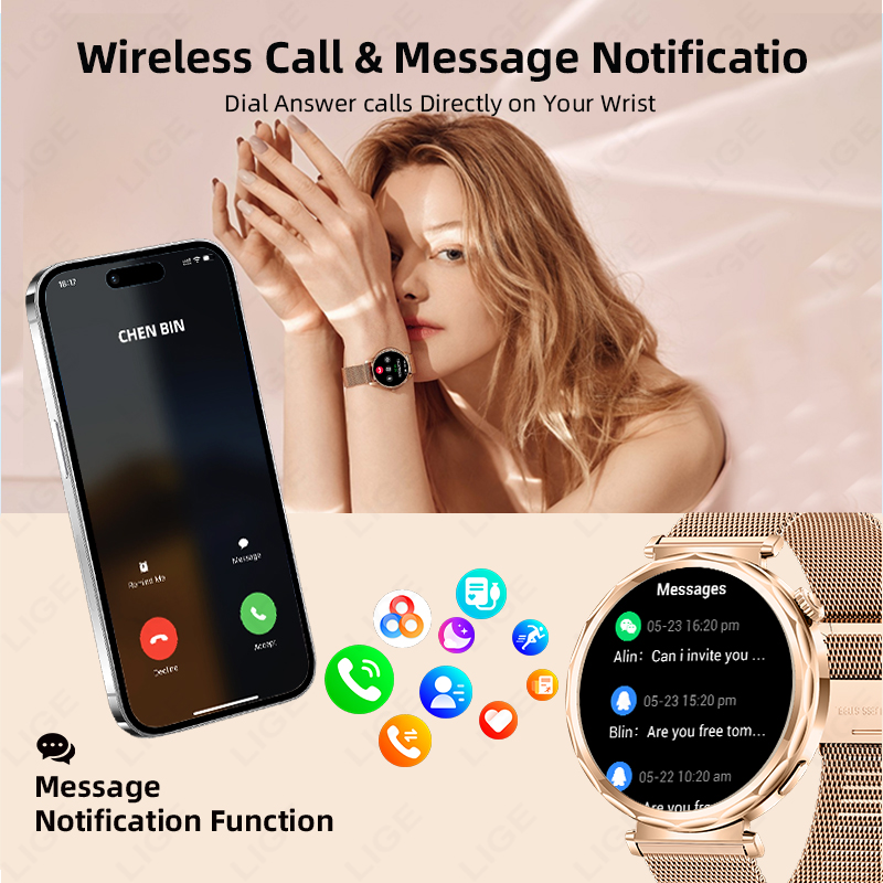 LIGE 2026 Neue Smart Uhr Fraue – Watches Ladies Smartwatch Bewertung und Preis