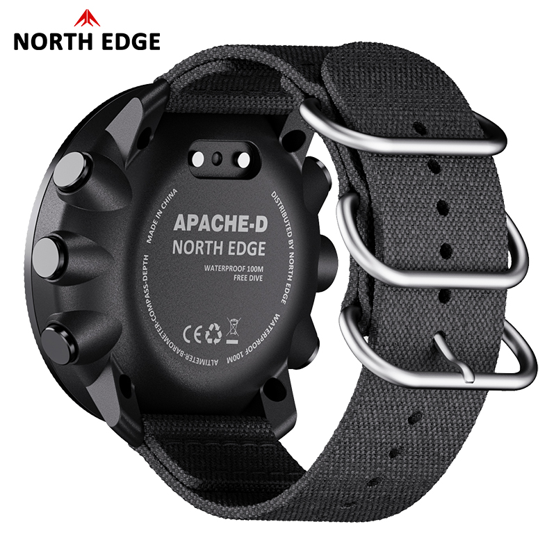 NORTH EDGE APACHE-D Herren Fre – Altimeter Compass Watch Bewertung und Preis