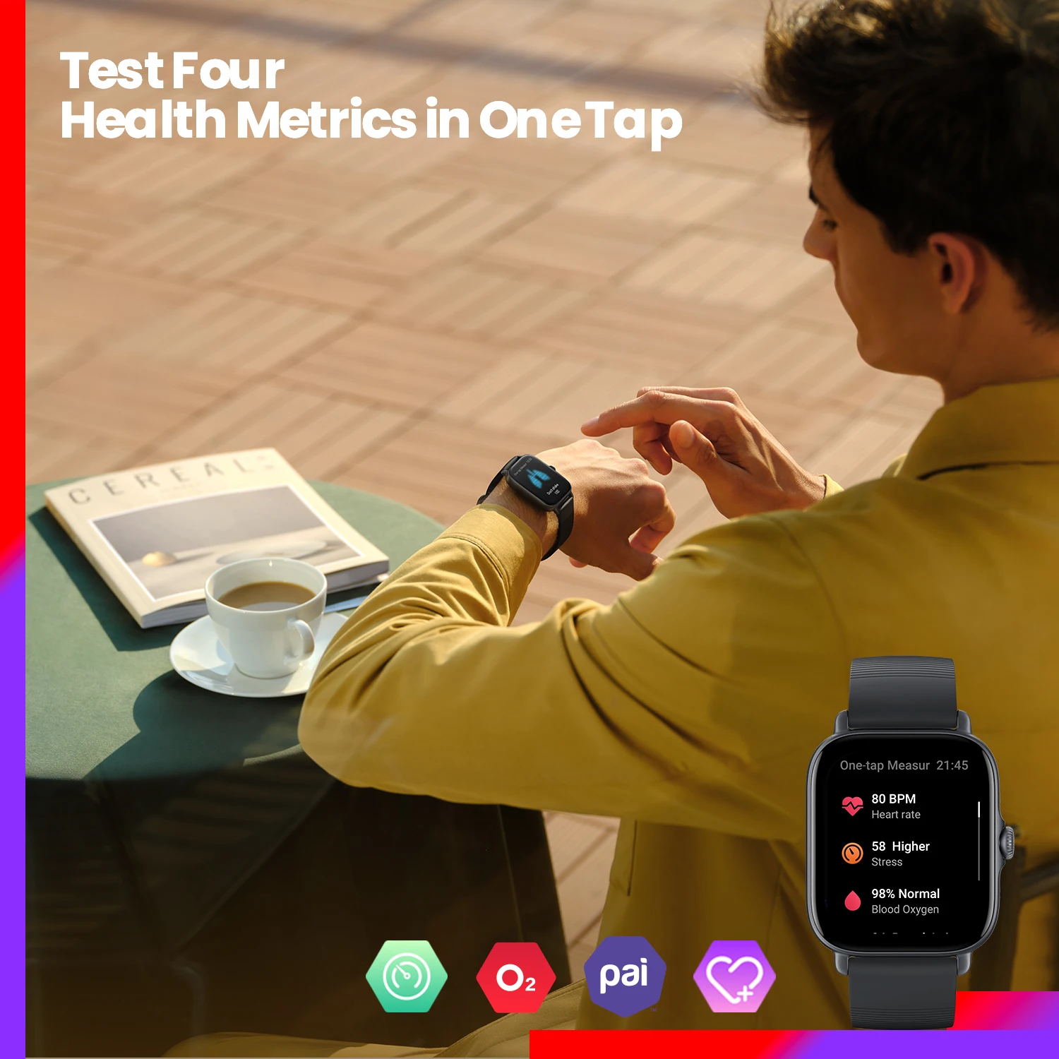 Amazfit GTS 3 Smartwatch 5ATM  – Timex Watches Smartwatch Bewertung und Preis