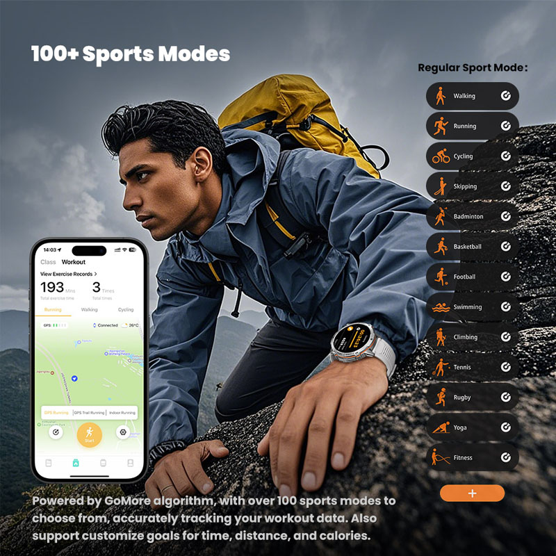 2026 Neue TANK X3 Pro 1000mAh  – Altimeter Compass Watch Bewertung und Preis